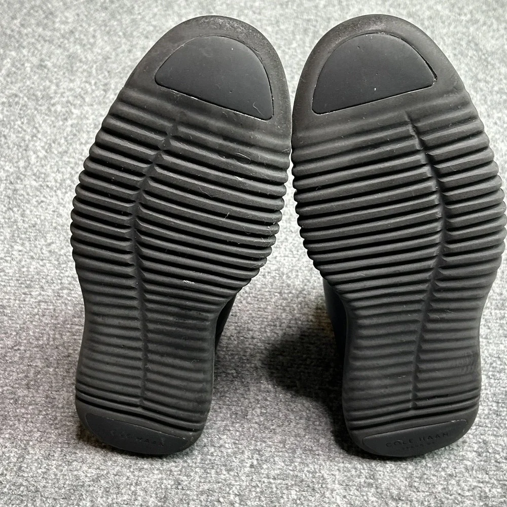 Cole Haan Zerogrand Chukka Boots‎ Mens Size 9.5M Black Leather Lace Up Casual